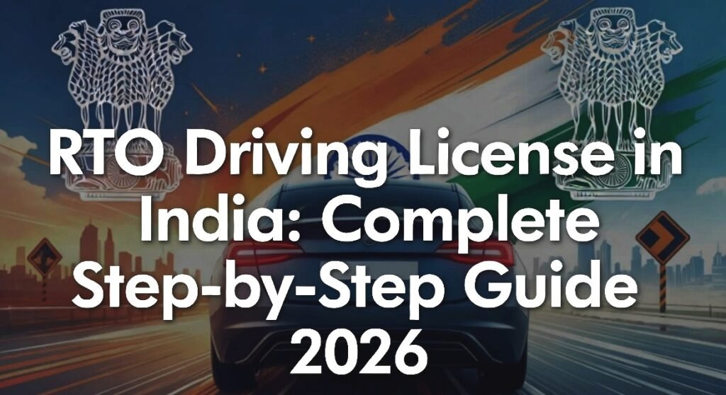 How to Apply for RTO Driving License in India Complete Step-by-Step Guide 2026